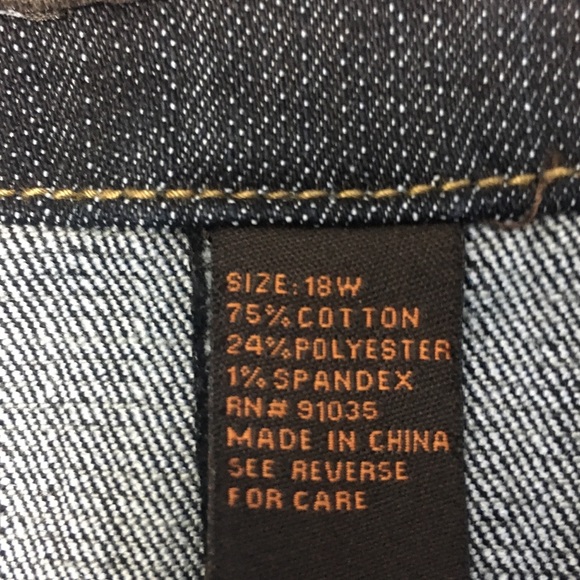 Ashley Stewart Jeans Heavy Jacket - Picture 4 of 8